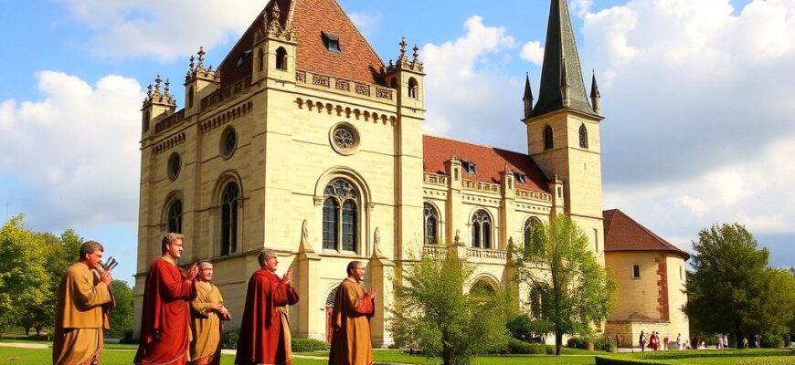 Григорианские хоралы духовная музыка средневековья